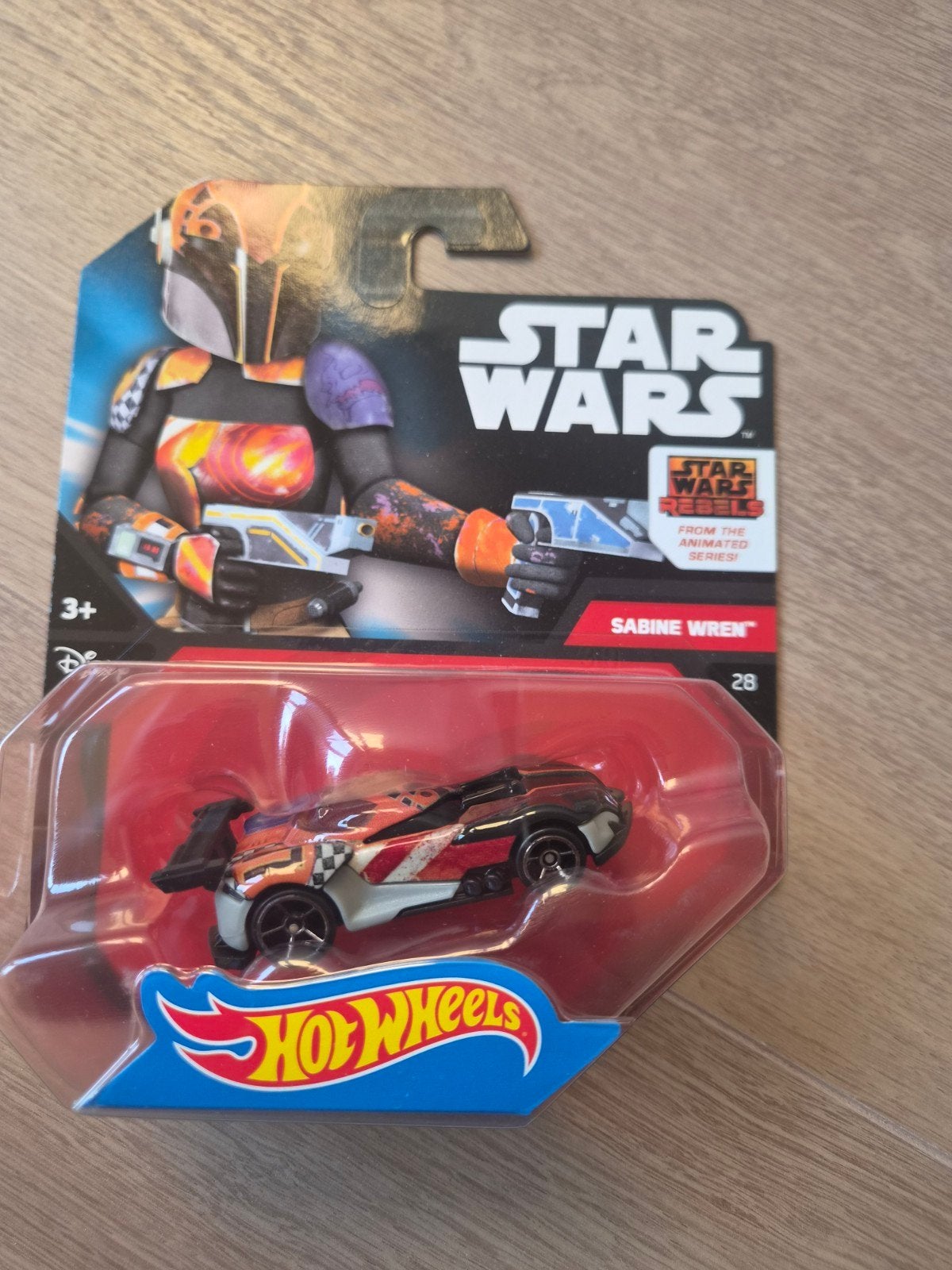 Hot Wheels Star Wars Sabine Wren Drift Car, Ophalen of Verzenden, Nieuw