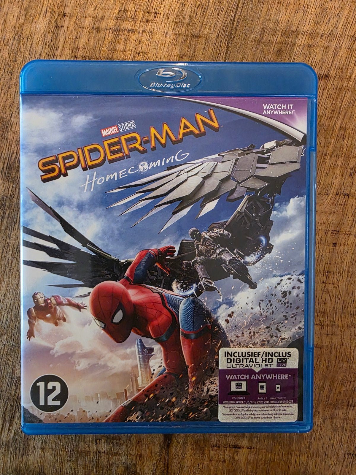 Spider-Man: Homecoming Blu-ray - Actie & Avontuur Film, Cd's en Dvd's, Ophalen of Verzenden