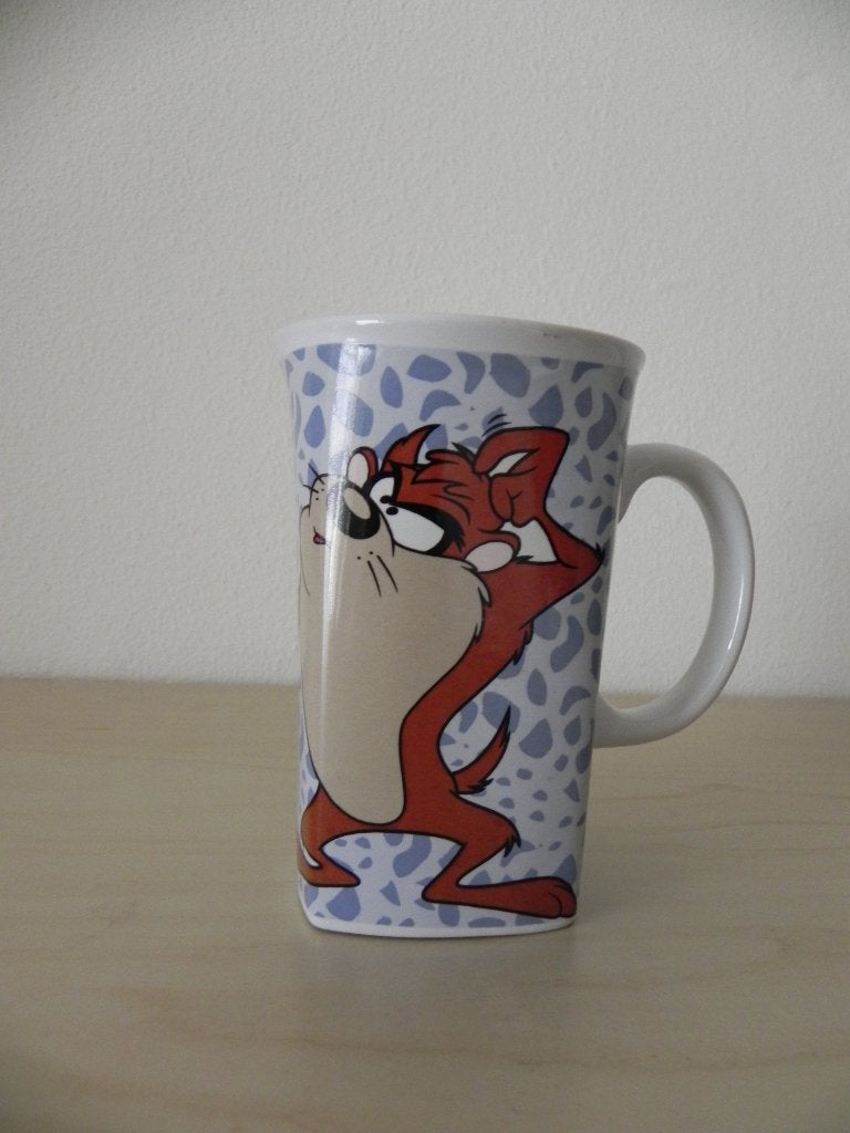 Looney Tunes mok beker uit 2000, Ophalen, Looney Tunes, Zo goed als nieuw, Gebruiksvoorwerp