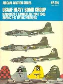 USAAF heavy bomb group markings and camouflage, Tweede Wereldoorlog, Ophalen of Verzenden, Zo goed als nieuw, Eric A Munday