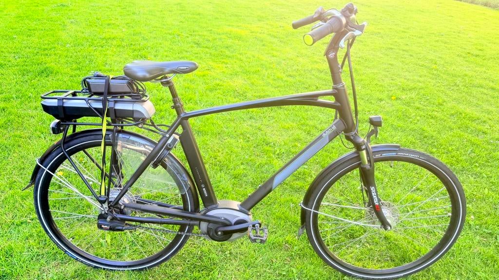 Goede herenfiets E-bike Dutch ID 59cm Bosch middenmotor, Fietsen en Brommers, Fietsen | Heren | Herenfietsen, Gebruikt, Versnellingen
