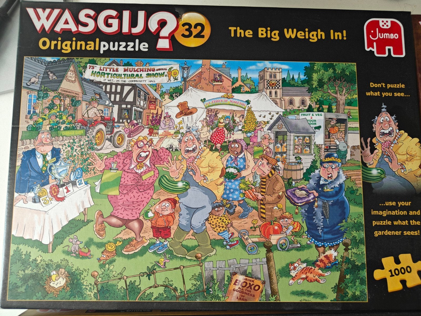Wasgij Original 32: The Big Weigh In! - 1000 stukjes, Ophalen of Verzenden, Gebruikt