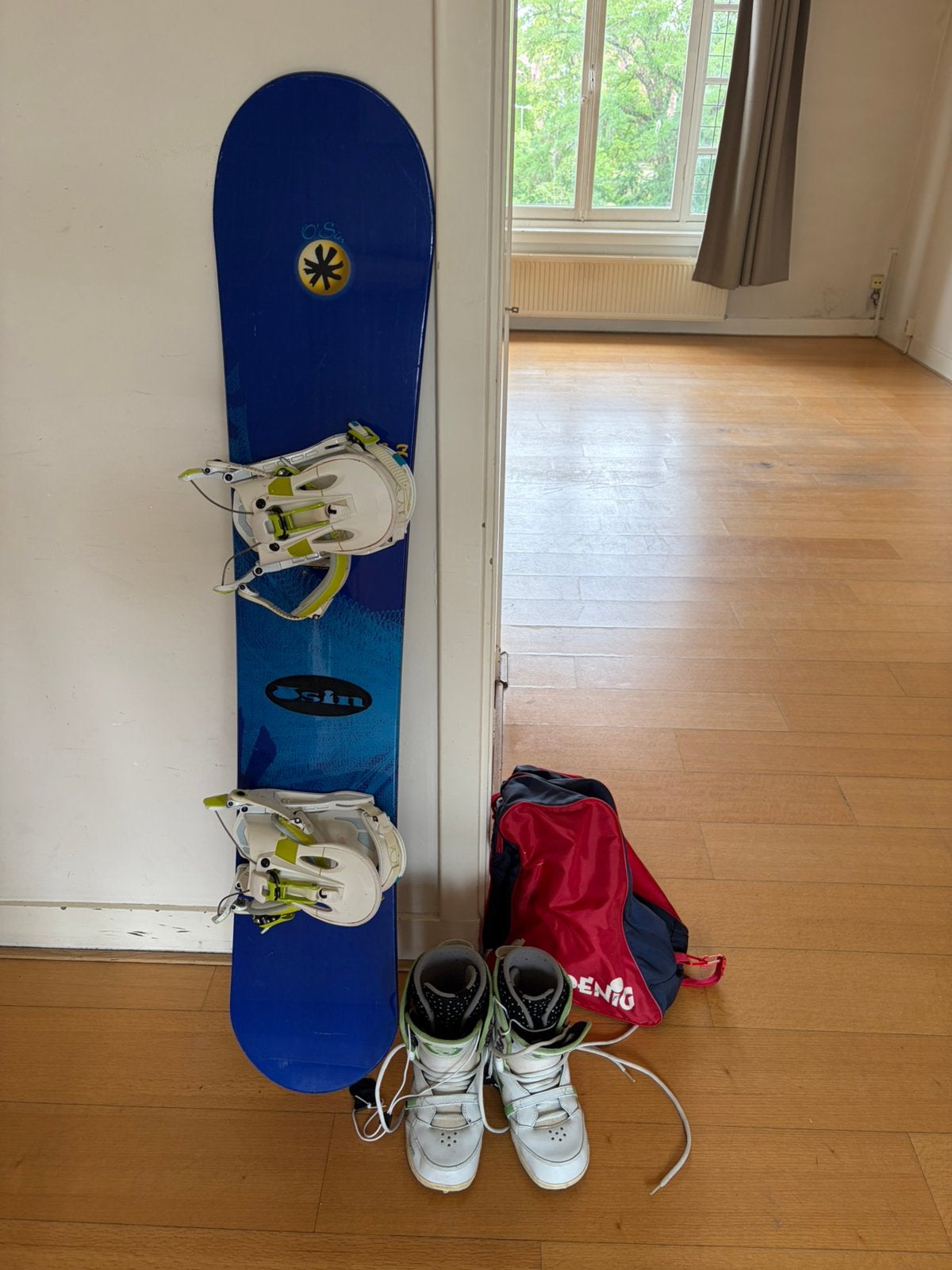Complete snowboardset 148 cm + Vans boots maat 38 + tas, Sport en Fitness, Snowboarden, Ophalen, Gebruikt, Overige typen