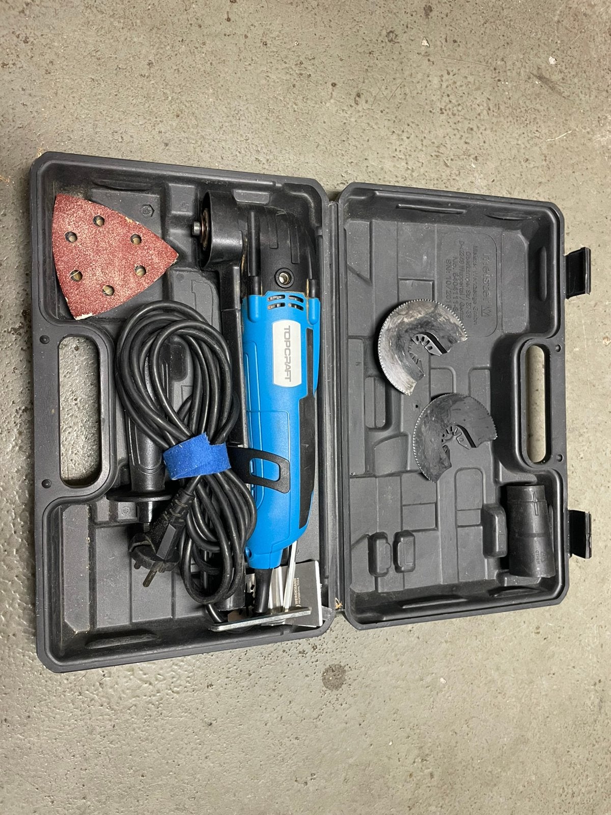 Multitool Topcraft in koffer incl accessoires, Ophalen, Zo goed als nieuw