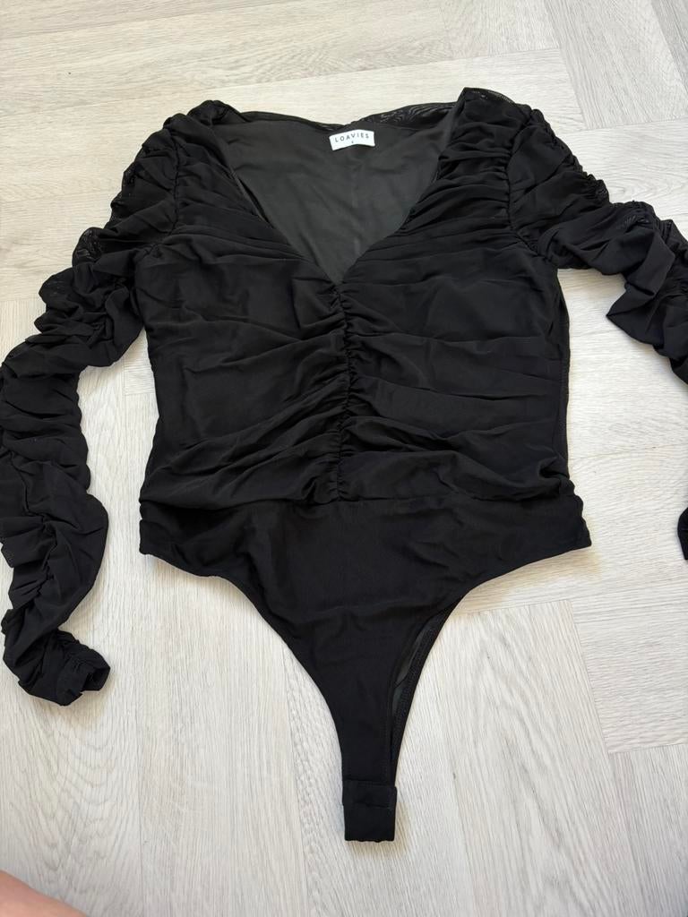 NIEUWE body van Loavies mt M, Maat 38/40 (M), Zwart, Nieuw, Ophalen of Verzenden