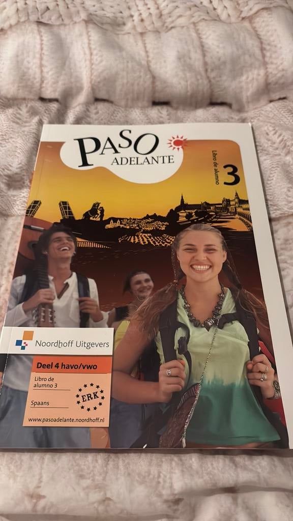 Paso Adelante 1e ed havo/vwo 4 libro de alumno 3, Ophalen of Verzenden, Zo goed als nieuw, Overige niveaus, Nederlands
