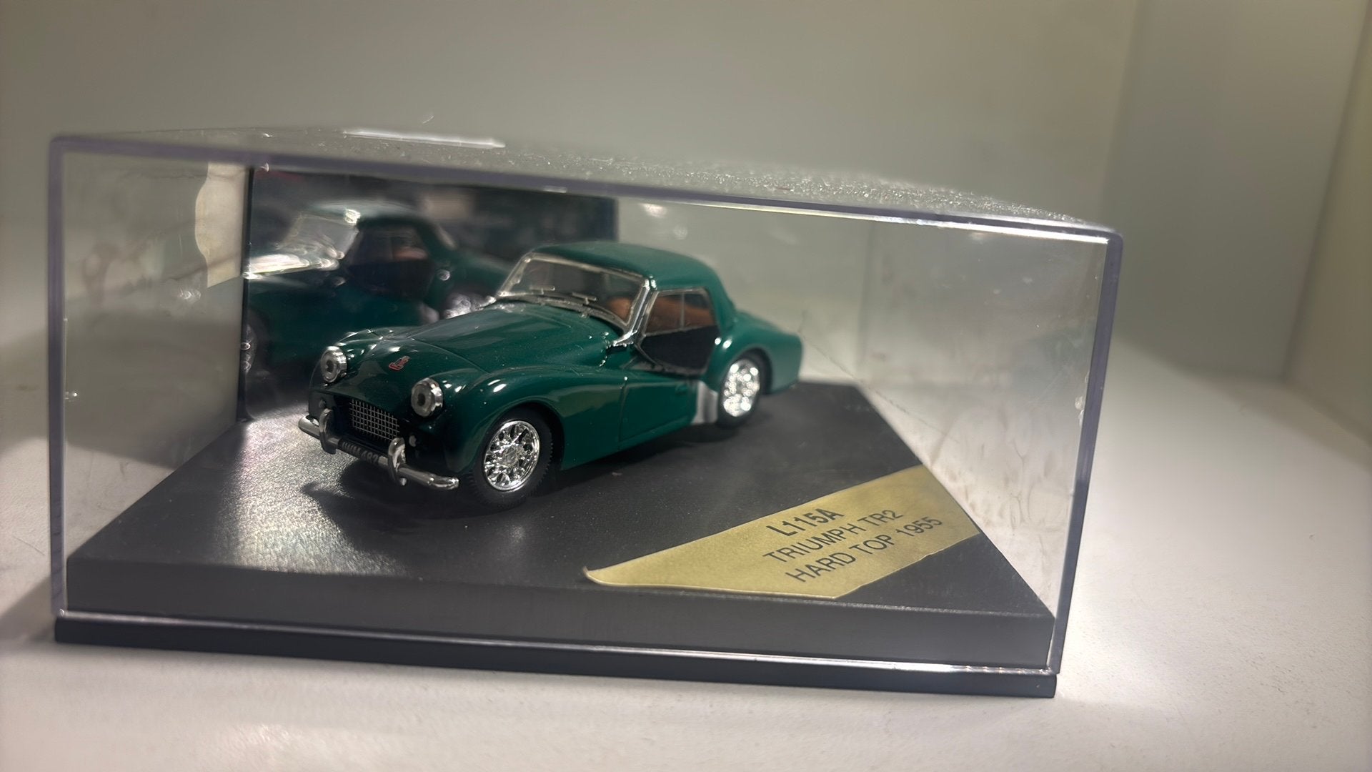 Triumph tr2 hard top 1955 vitesse 1.43, Overige merken, Auto, Ophalen of Verzenden, A