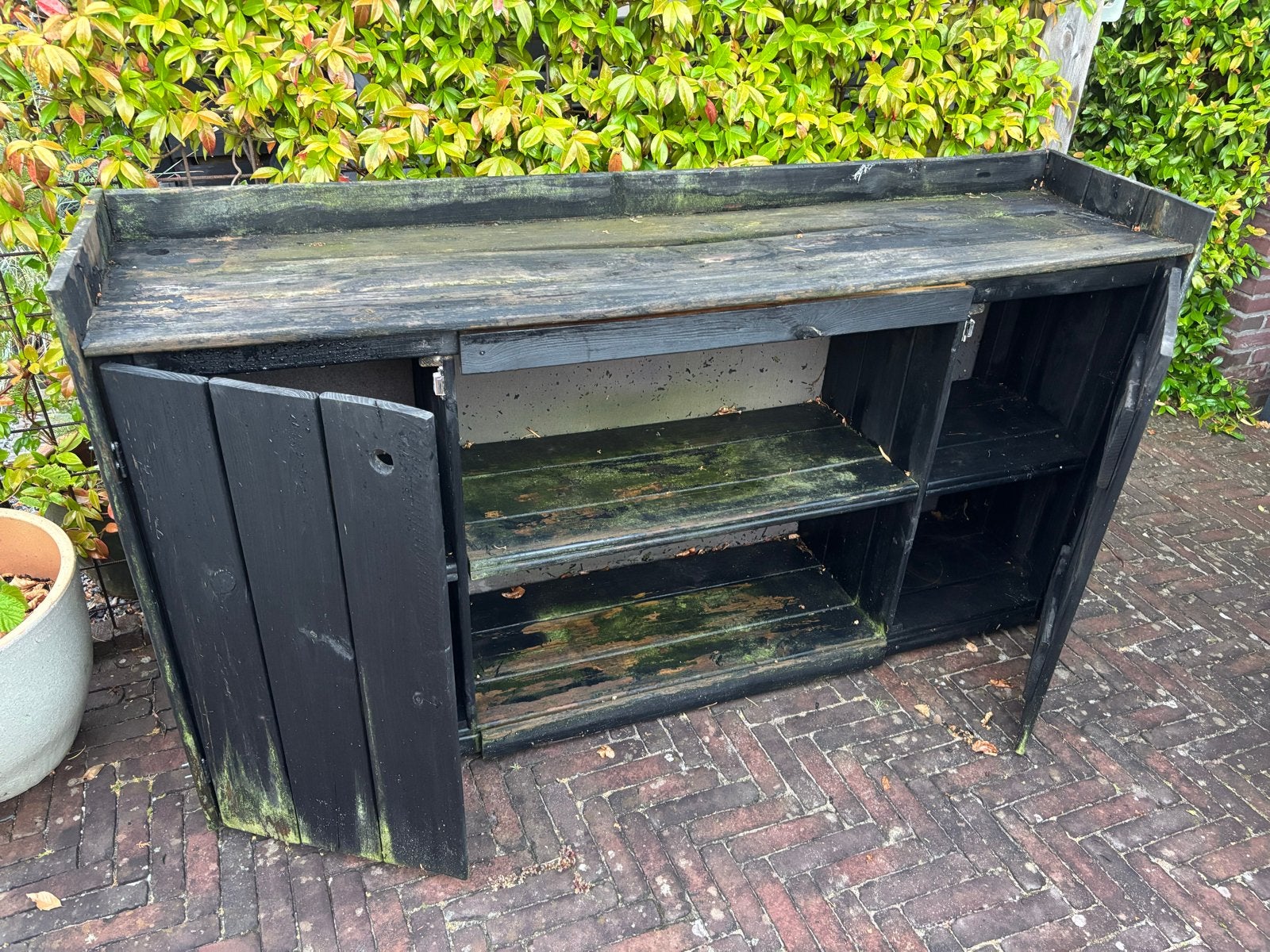 Gratis af te halen: Tuinkast / Opbergkast / Buitenkeuken, Ophalen, Gebruikt
