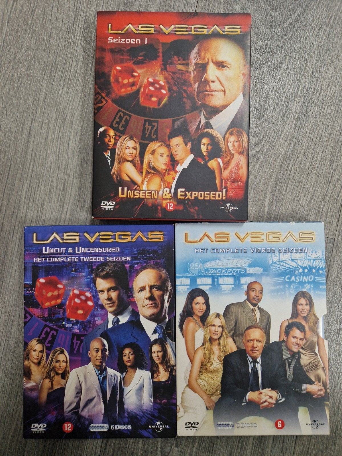 Las Vegas Seizoen 1, 2 en 4 DVD Boxsets, Inclusief doosje, Misdaad, Nederlands, Seizoen 1
