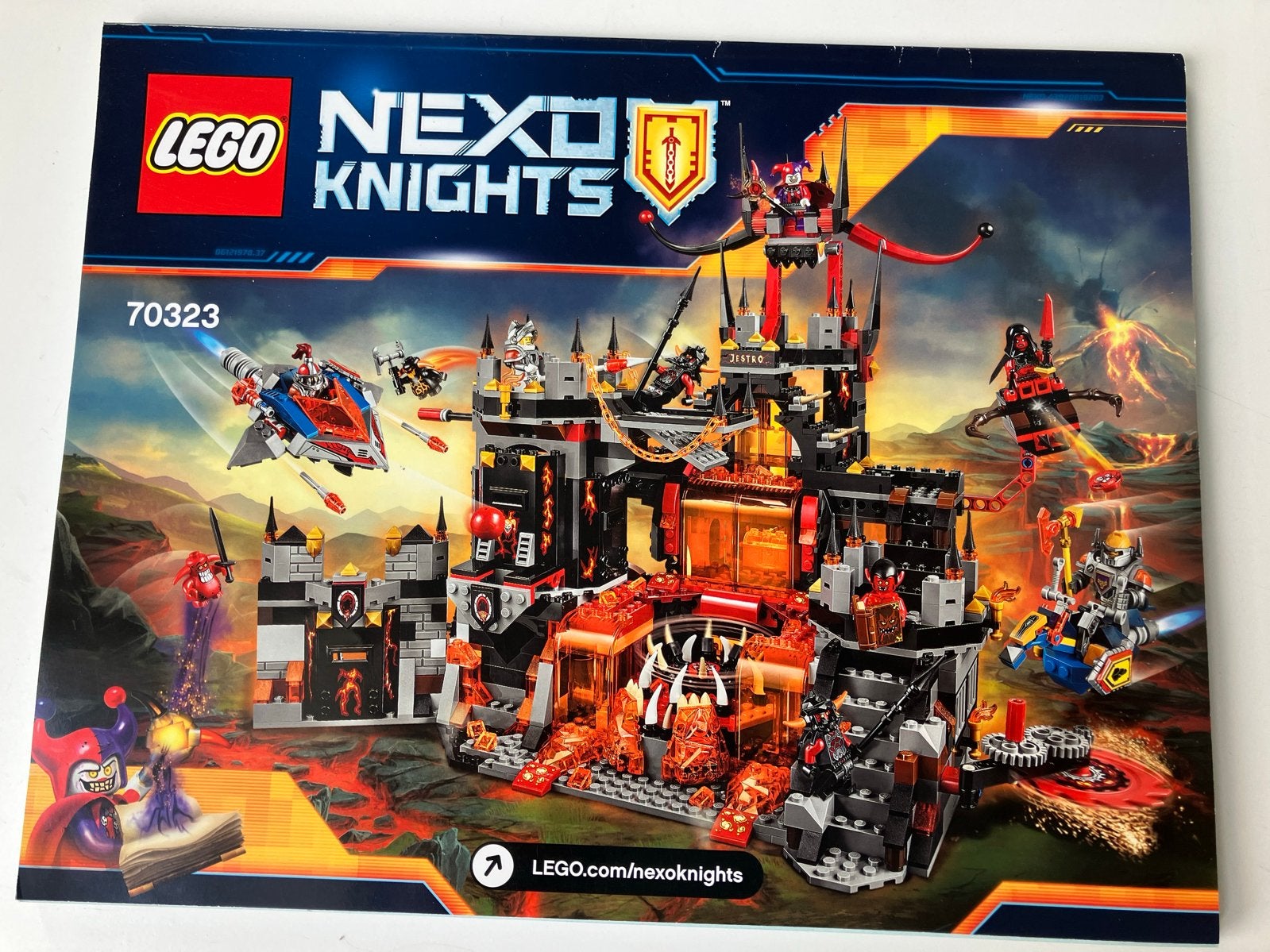 Nexo Knights bouwbeschrijving 70323 in nieuwstaat, Ophalen, Nieuw