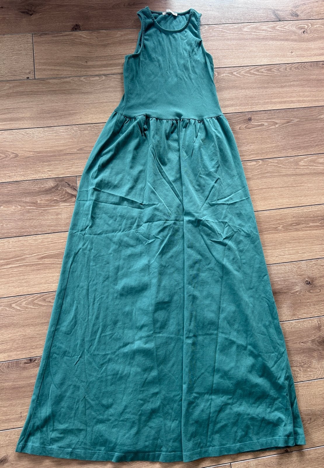 Anna field zalando jurk dress maxi groen maat s small 36, Ophalen of Verzenden, Zo goed als nieuw, Maat 36 (S), Onder de knie