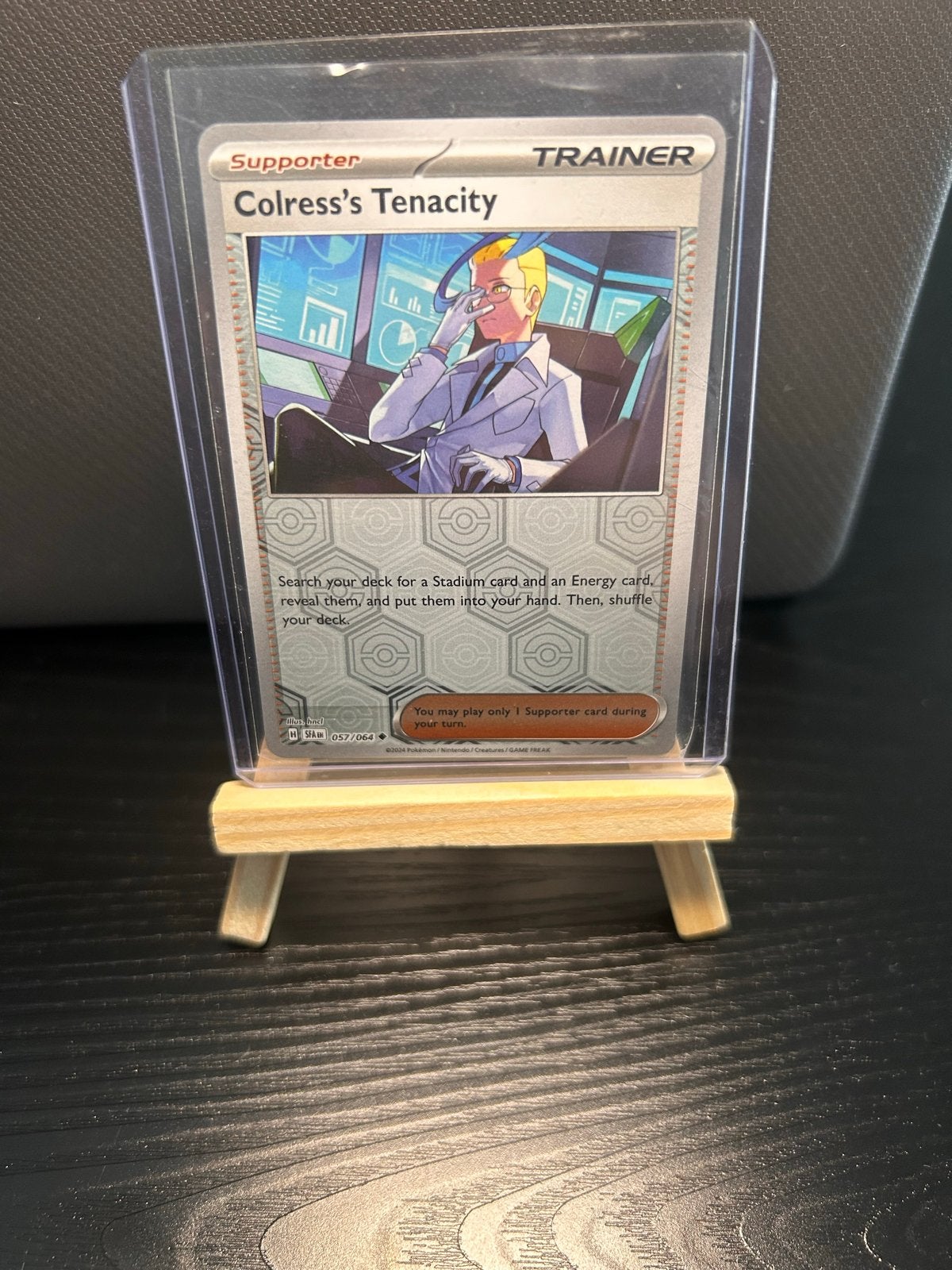 Colress's Tenacity Trainer Kaart NM staat, Ophalen of Verzenden, Zo goed als nieuw, Losse kaart