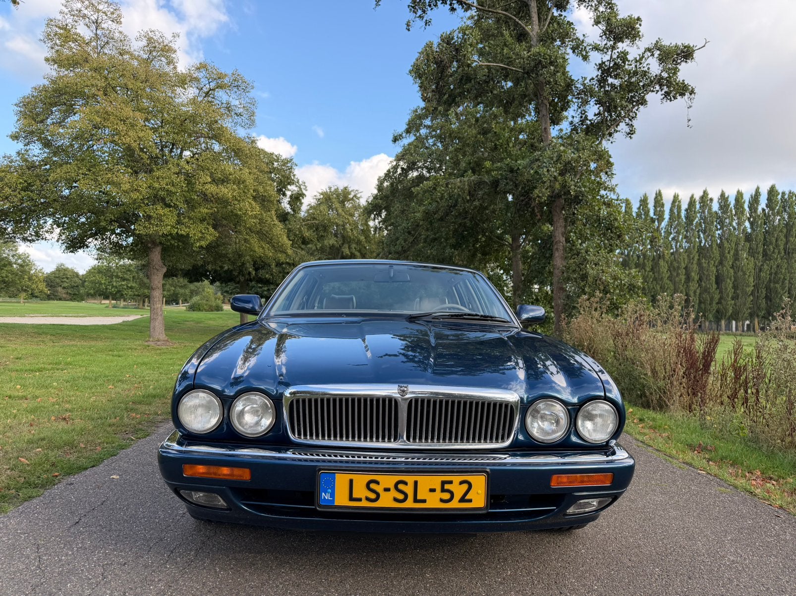 Jaguar Sovereign 3.2 6 in lijn AUT 1995 Blauw/Cruise/Leder, foto 2