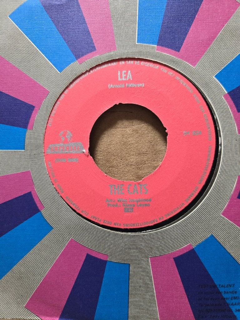 The Cats - Lea, Beschermende buitenhoes, Ophalen of Verzenden, Gebruikt, Pop