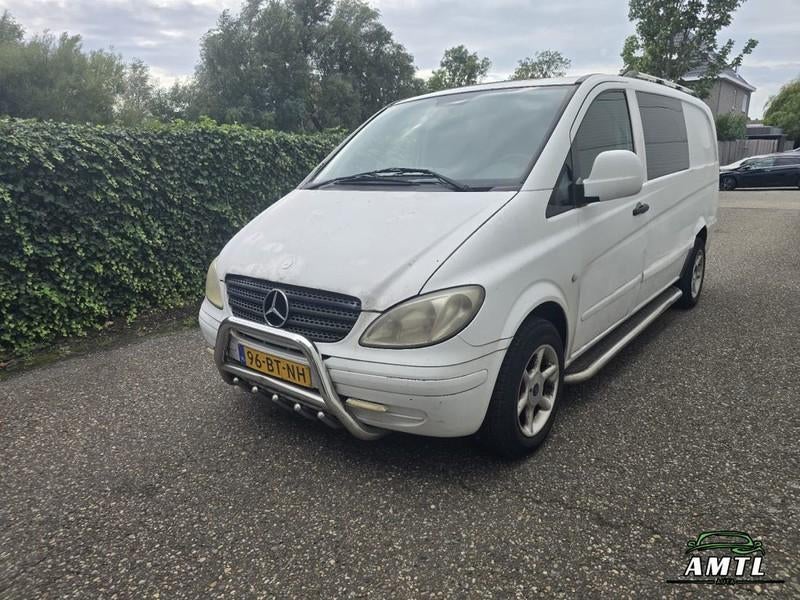 Mercedes-Benz Vito 2004, Auto's, 4 cilinders, Wit, Bedrijf, 2148 cc