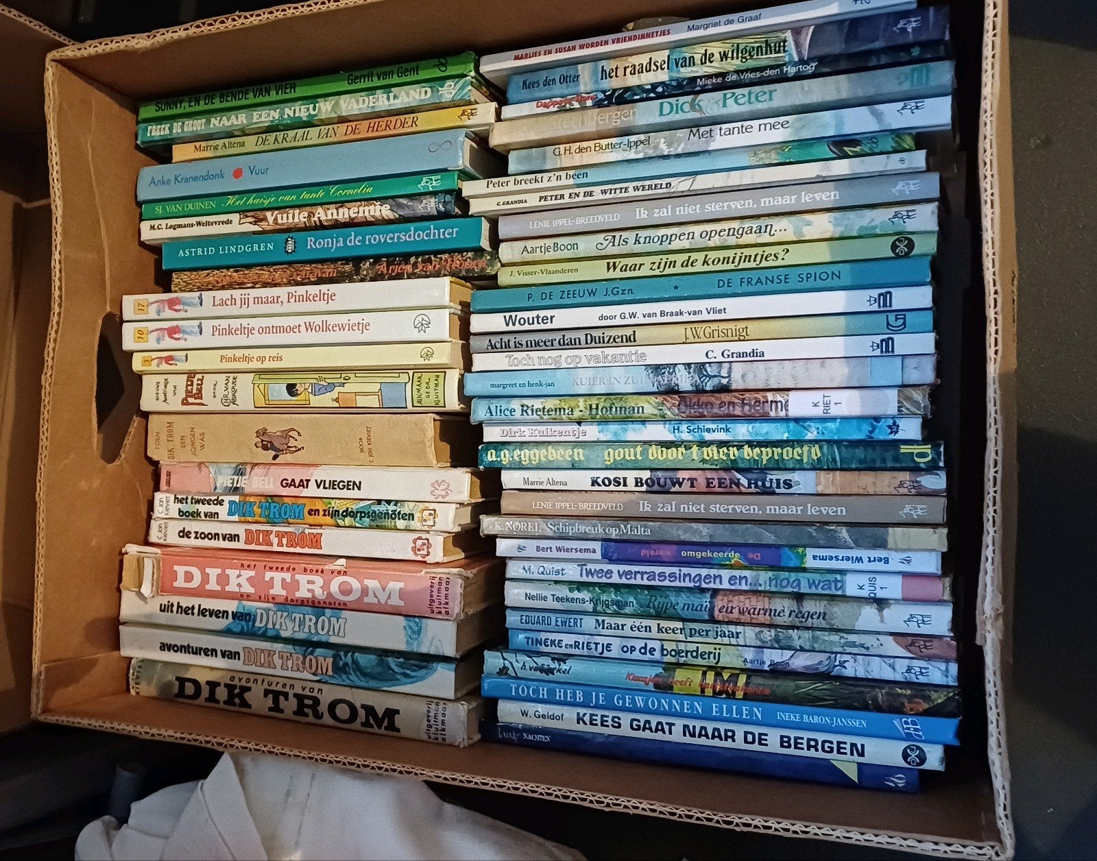Grote collectie kinderboeken - Dik Trom, Pinkeltje, etc., Ophalen of Verzenden, Gelezen, Fictie algemeen