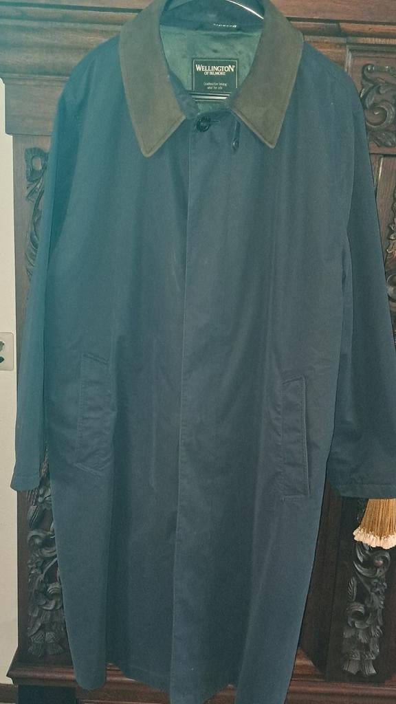 Lange herenjas Wellington of Bilmore, maat 60, Kleding | Heren, Jassen | Winter, Ophalen of Verzenden, Zo goed als nieuw, Overige maten