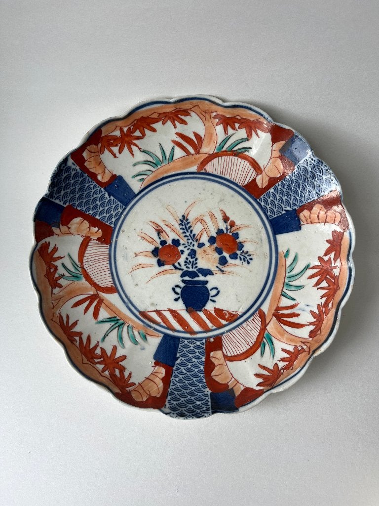 Imari porseleinen bord, Antiek en Kunst, Ophalen of Verzenden