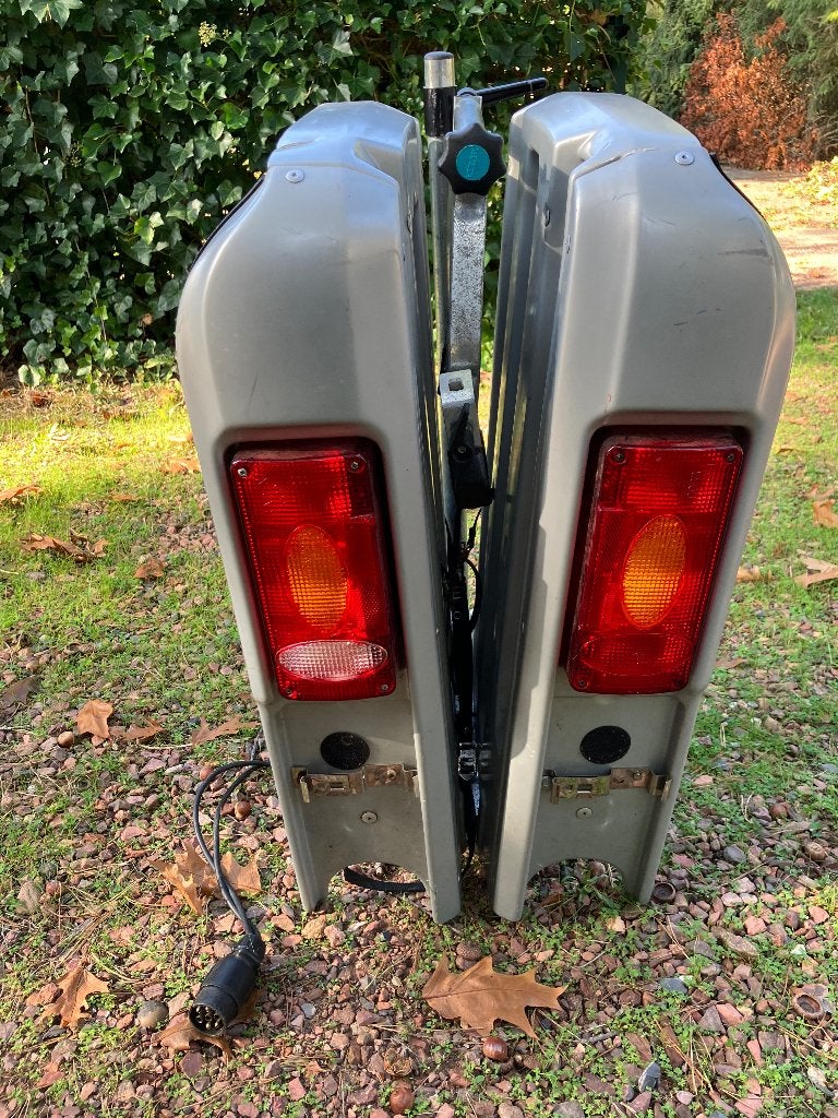 Fietsendrager, Gebruikt, Ophalen of Verzenden, Brede banden, 2 fietsen