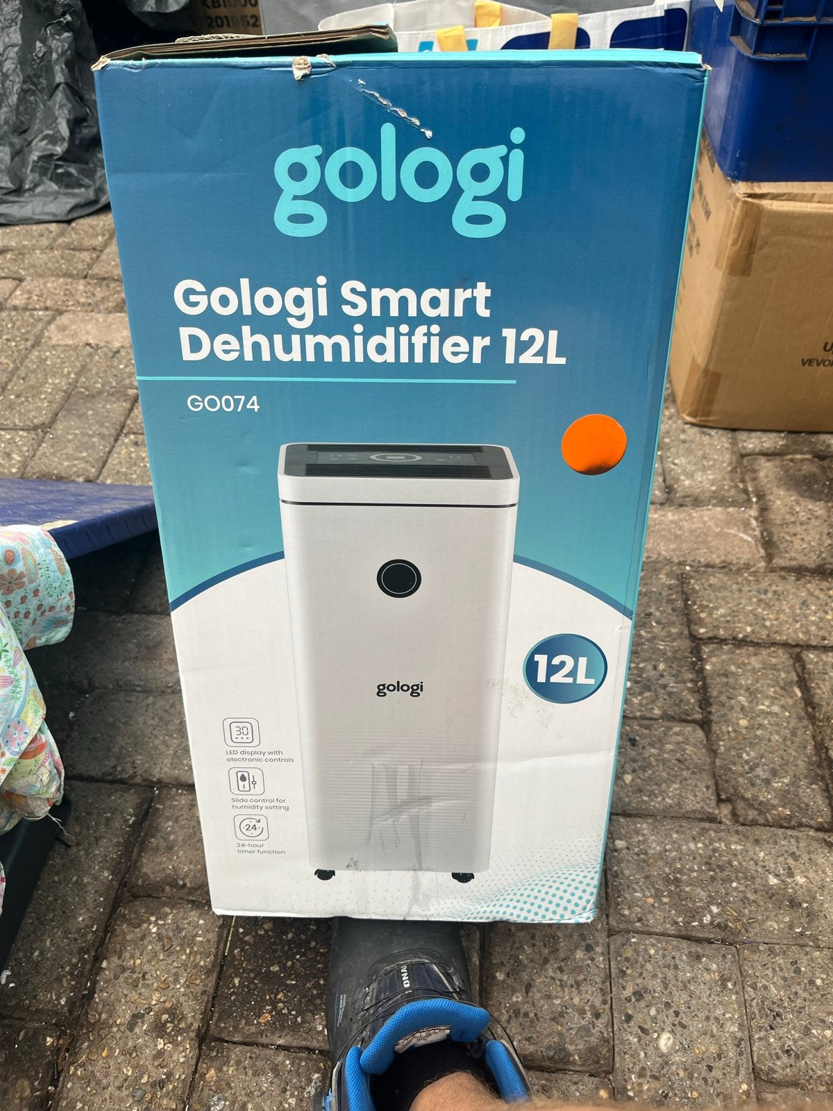 Gologi Smart Luchtontvochtiger 12L, Ophalen, Zo goed als nieuw