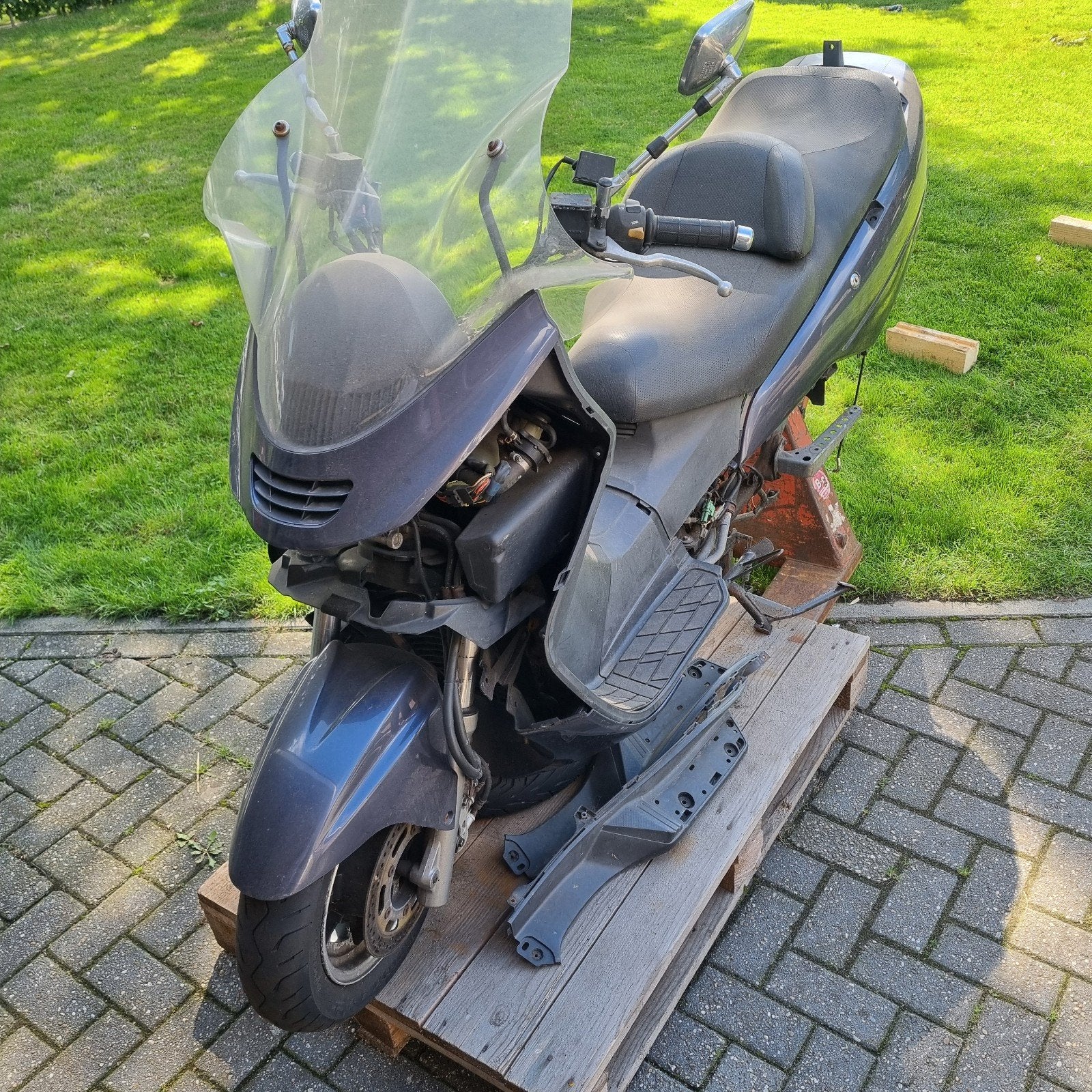 suzuki burgman 400 2003 voor onderdelen, Motoren, Ophalen of Verzenden, Gebruikt