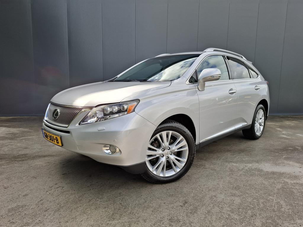 Lexus RX 450h Luxury Line CAMERA MEMORY STOEL LEER NAVI CRUI, Auto's, Lexus, Euro 5, Gebruikt, Automatische klimaatregeling, Leder