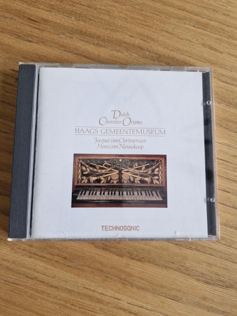 Orgel cd Hans van Nieuwkoop en Jacques van Oortmerssen, Cd's en Dvd's, Ophalen of Verzenden, Barok, Zo goed als nieuw, Overige typen