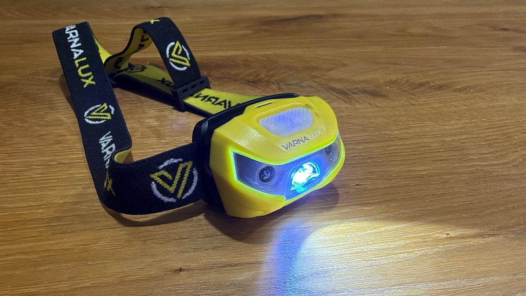 Nieuw: sterke Varnalux hoofdlamp, Ophalen of Verzenden, Nieuw, Accu