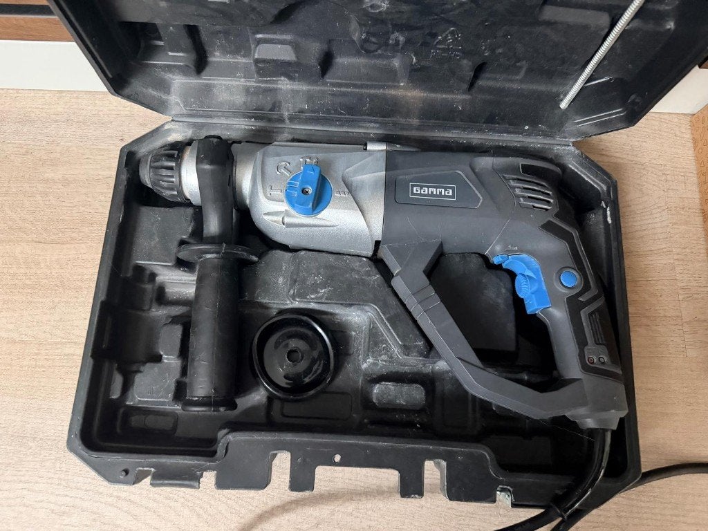 GAMMA boorhamer BH-1050 - Zo goed als nieuw, Doe-het-zelf en Verbouw, Gereedschap | Boormachines, 600 watt of meer, Boor- en/of Breekhamer