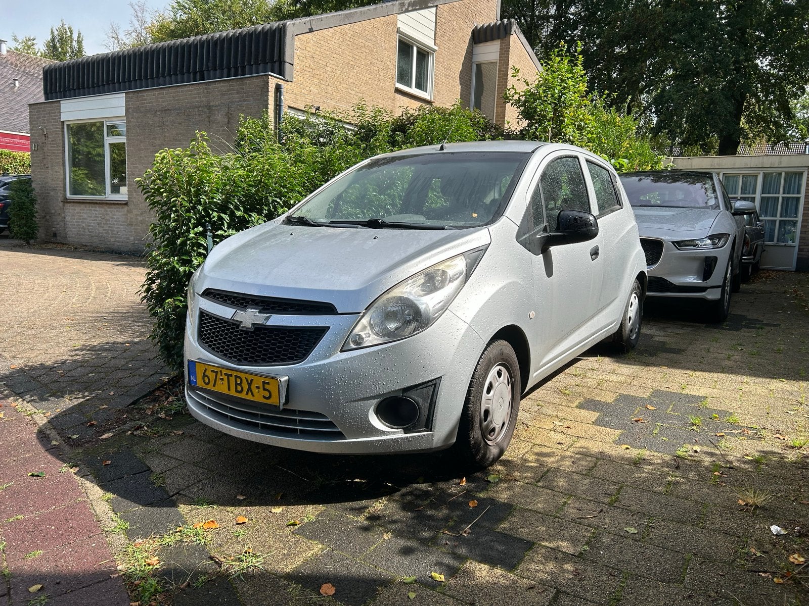 Chevrolet Spark 1.0 Bifuel 2012 Grijs, 37 €/maand, 4 cilinders, 0 kg, Origineel Nederlands