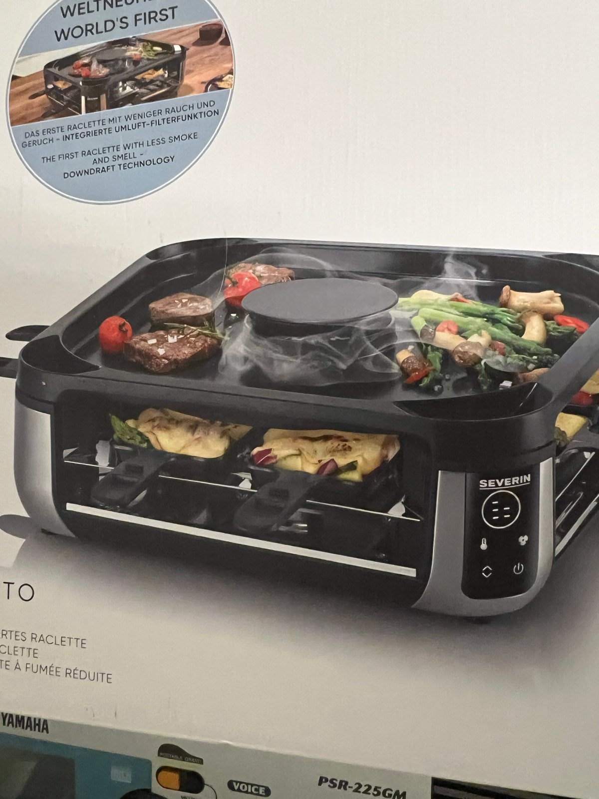 Severin Raclette Grill - Rookvrij & Geurloos, Ophalen of Verzenden, Nieuw