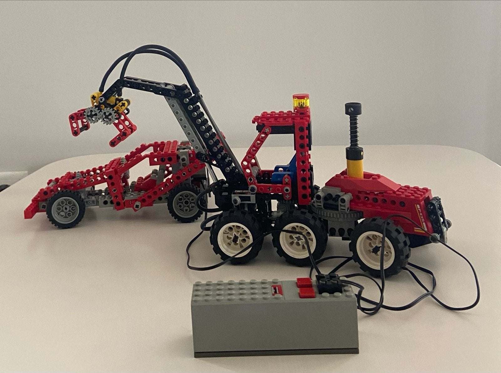 Lego Technic 8064 en 8443 met afstandsbediening, Ophalen of Verzenden, Gebruikt, Overige merken