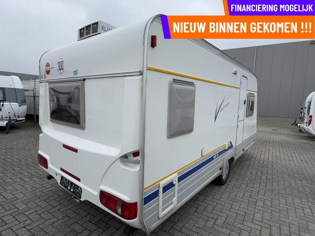 Buerstner VENTANA 455 TS AVANTGARDE, EP LEVEL, DAKAIRCO, Caravans en Kamperen, Caravans, Hordeur, Bedrijf, Bürstner, 6 tot 7 meter