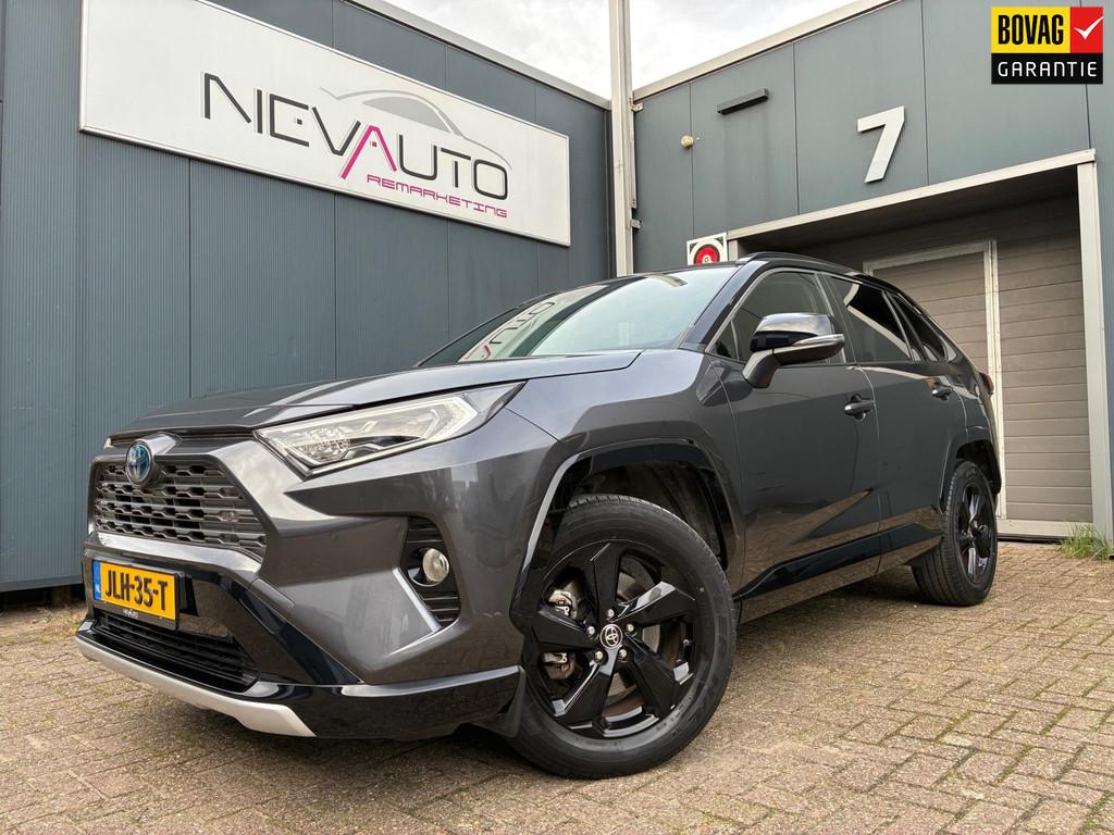 Toyota RAV4 2.5 Hybrid Bi-Tone 219PK Stoelverwarming, Auto's, Toyota, Bedrijf, Te koop, Rav4, ABS, Achteruitrijcamera, Adaptive Cruise Control