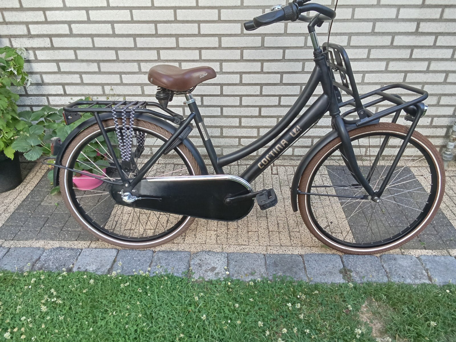 Chique Cortina "L4" transportfiets-24inch-3 versn-nieuwstaat, Fietsen en Brommers, Fietsen | Meisjes, Ophalen, Terugtraprem, 24 inch