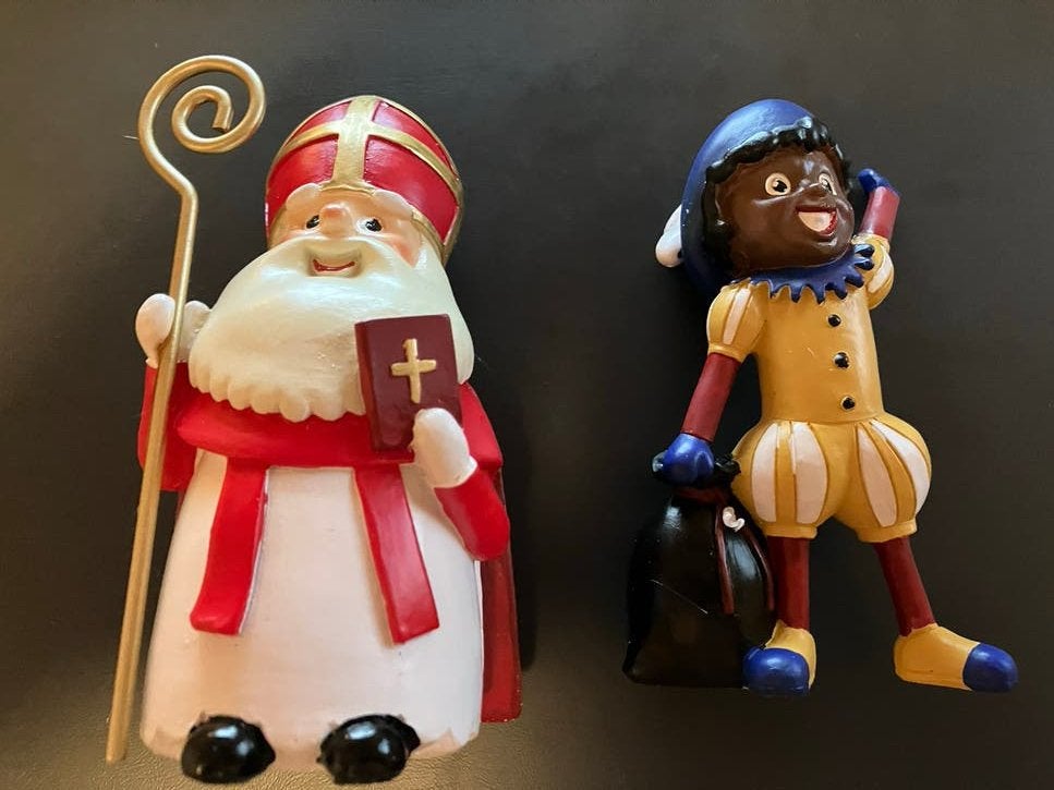 Beeldje Sinterklaas en Piet, Diversen, Ophalen of Verzenden, Nieuw