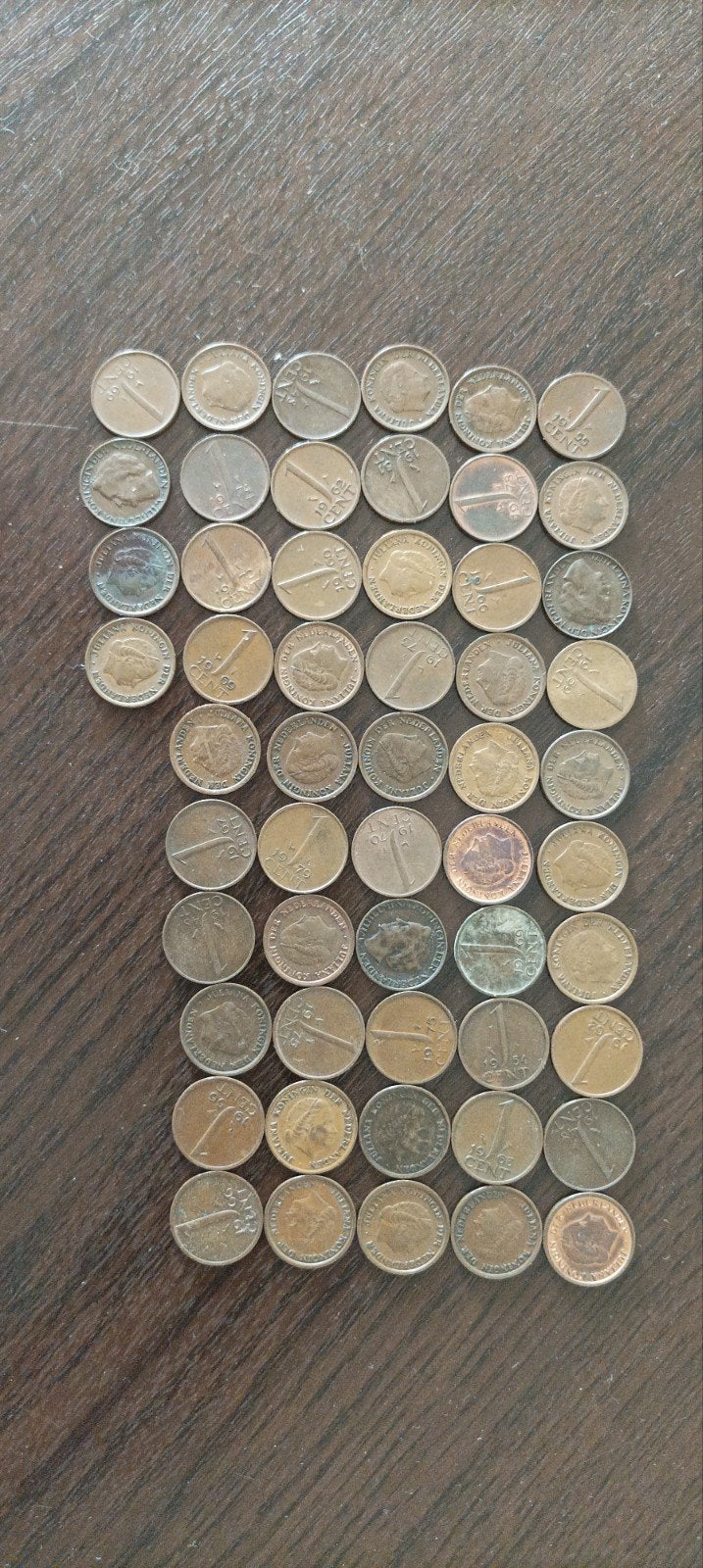 Grote collectie Nederlandse 1 cent munten (Wilhelmina, Julia, Postzegels en Munten, Munten | Nederland, Ophalen of Verzenden, Koningin Wilhelmina