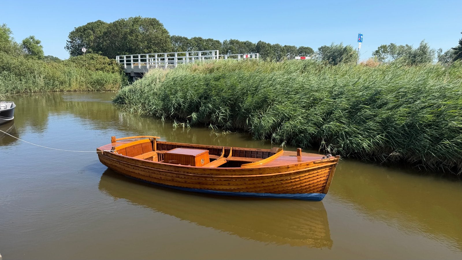 Zeer nette Teak/Eiken Houten Zweedse Sloep 5,5 m, Watersport en Boten, Sloepen, Binnenboordmotor, Diesel, Antifouling, Hout