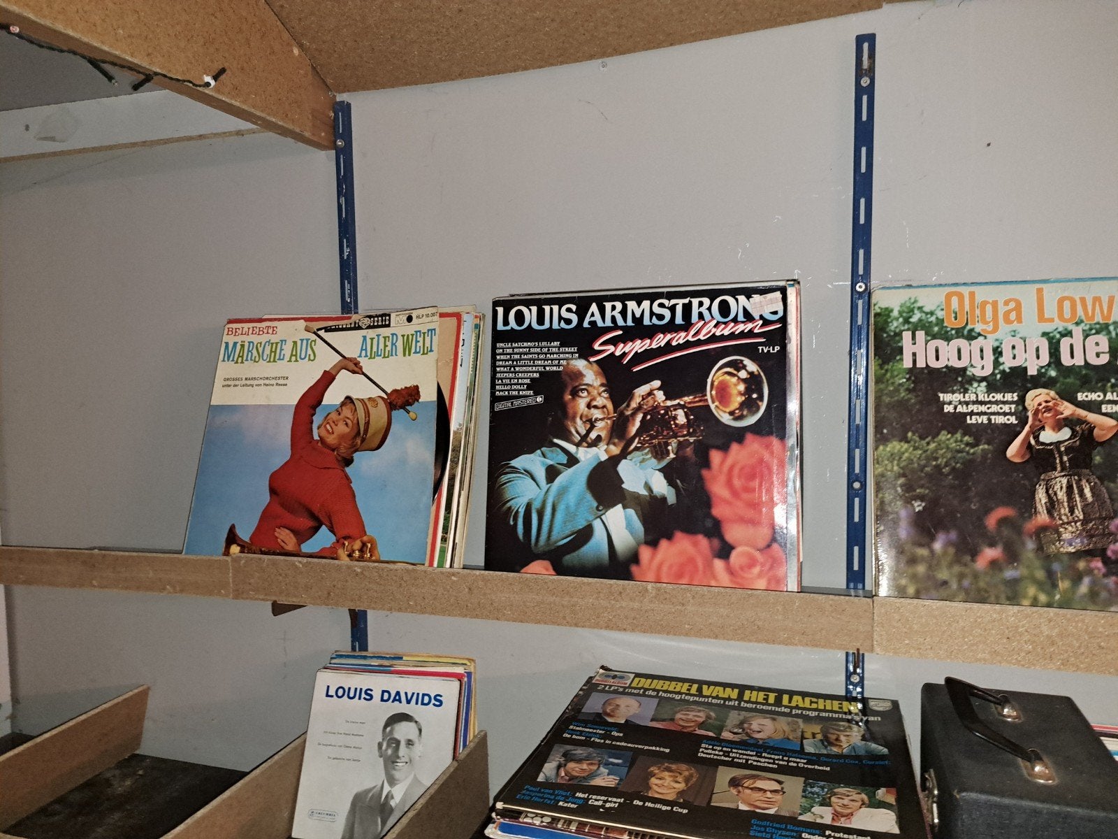 Partij lps, Cd's en Dvd's, Vinyl | Nederlandstalig, Ophalen of Verzenden, Gebruikt, Overige formaten, Levenslied of Smartlap