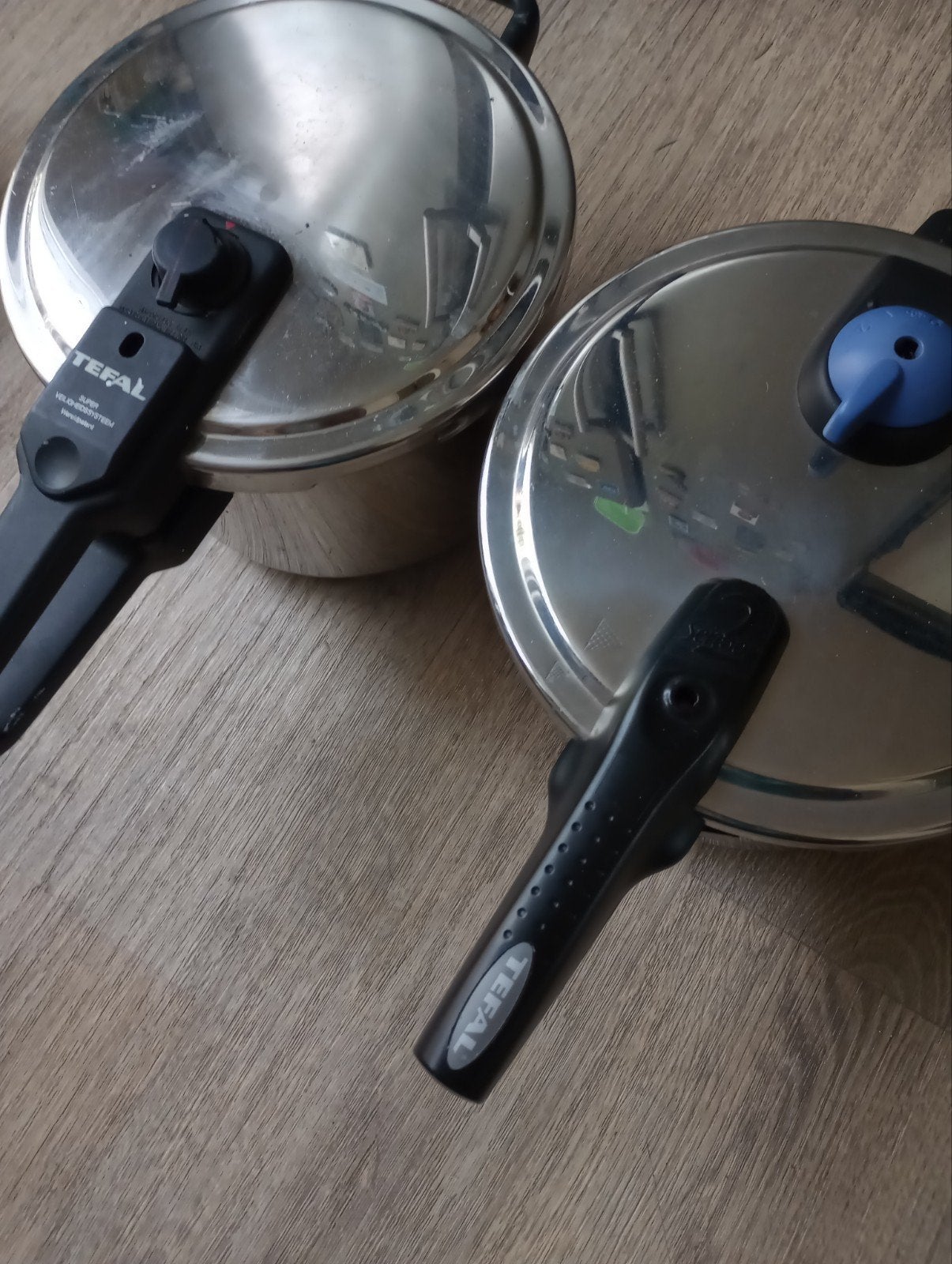 Twee Tefal snelkookpannen, Ophalen of Verzenden, Gebruikt