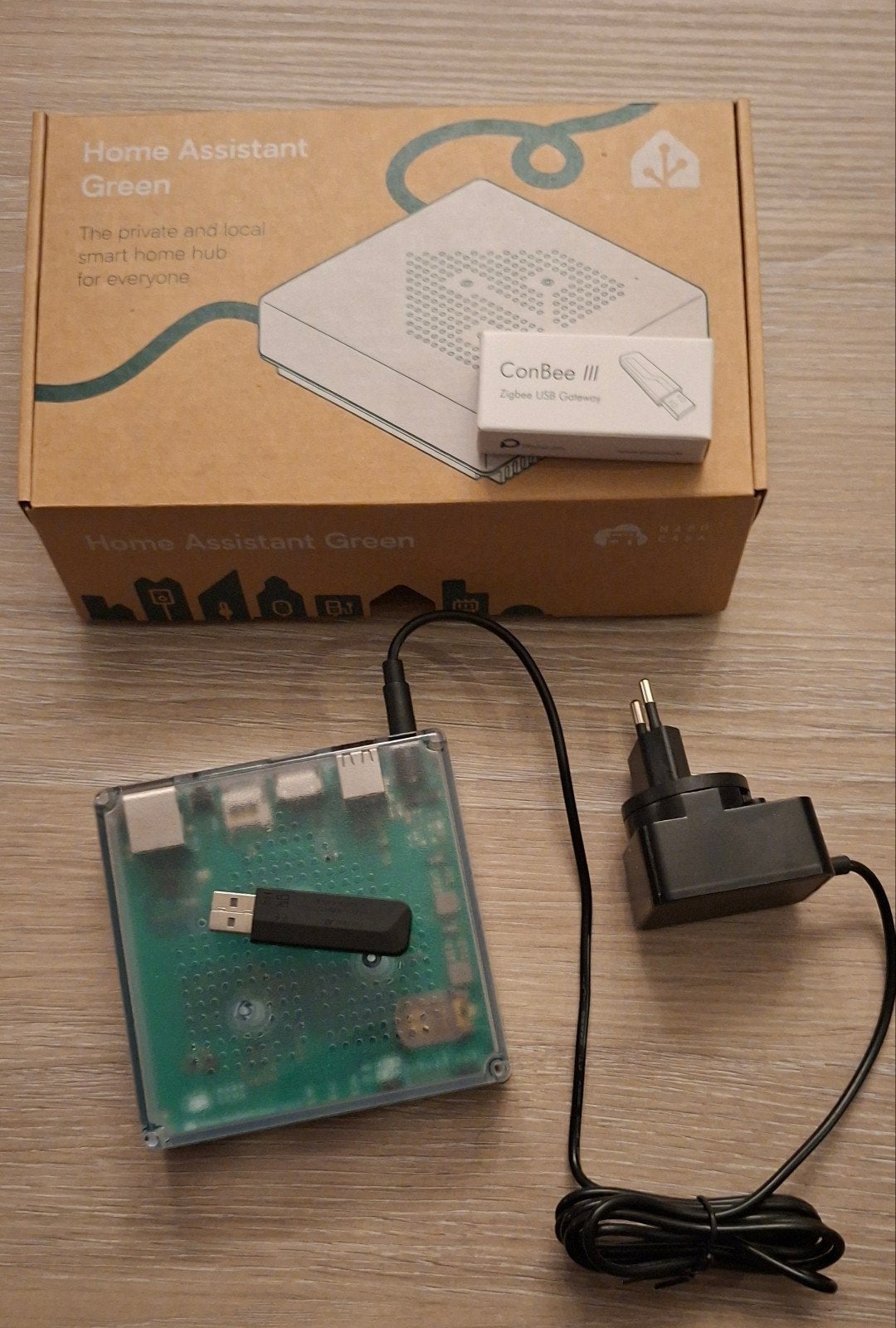 Home Assistant Green met ConBee III Zigbee adapter, Computers en Software, 32 GB eMMC, Minder dan 2 Ghz, Ophalen of Verzenden