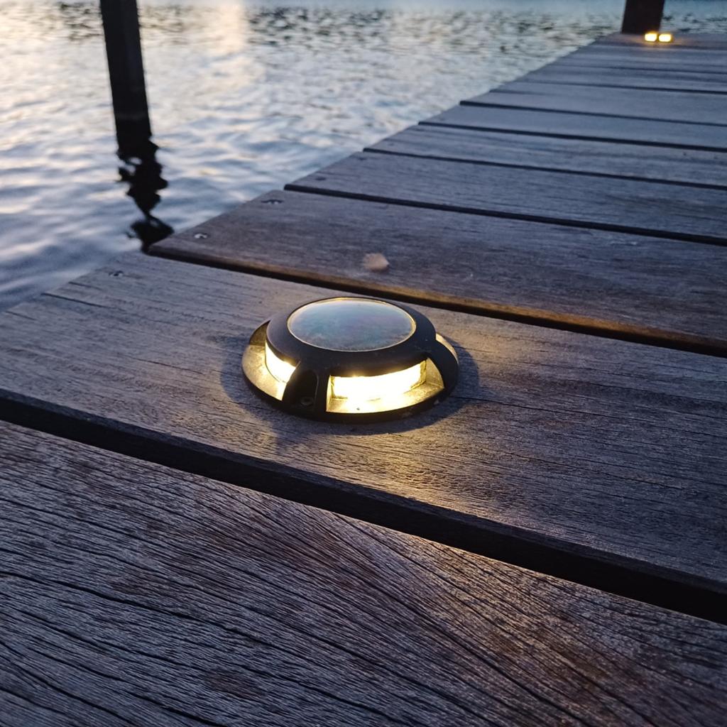 Vlonder lampjes 3 stuks LED solar - nieuw !, Ophalen of Verzenden, Nieuw, Overige materialen