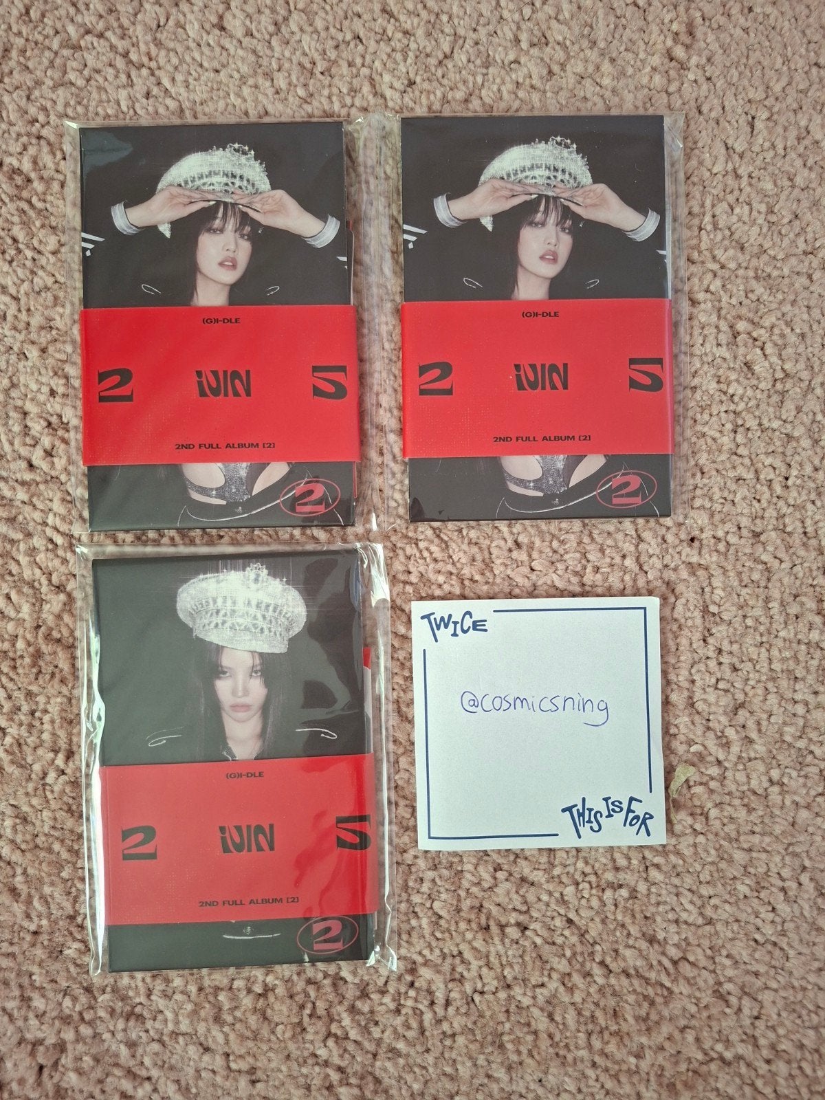 (G)I-DLE - '2' poca version SEALED, Verzenden, Album