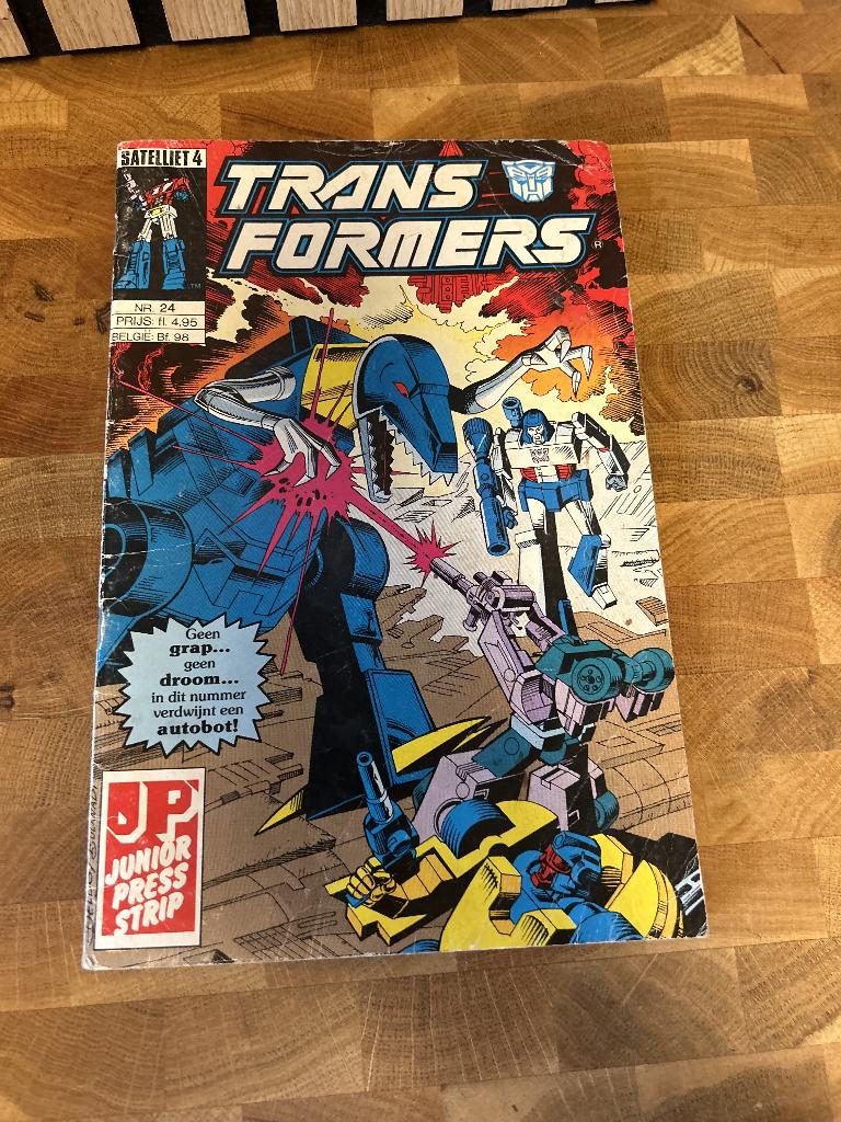Transformers nr 24 stripboek 1990, Boeken, Eén stripboek, Ophalen of Verzenden, Gelezen