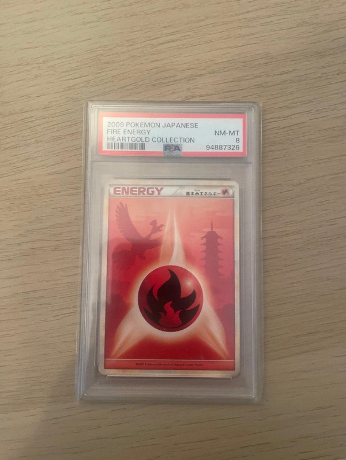Ho-oh Fire Energy PSA 8, Hobby en Vrije tijd, Ophalen of Verzenden, Zo goed als nieuw