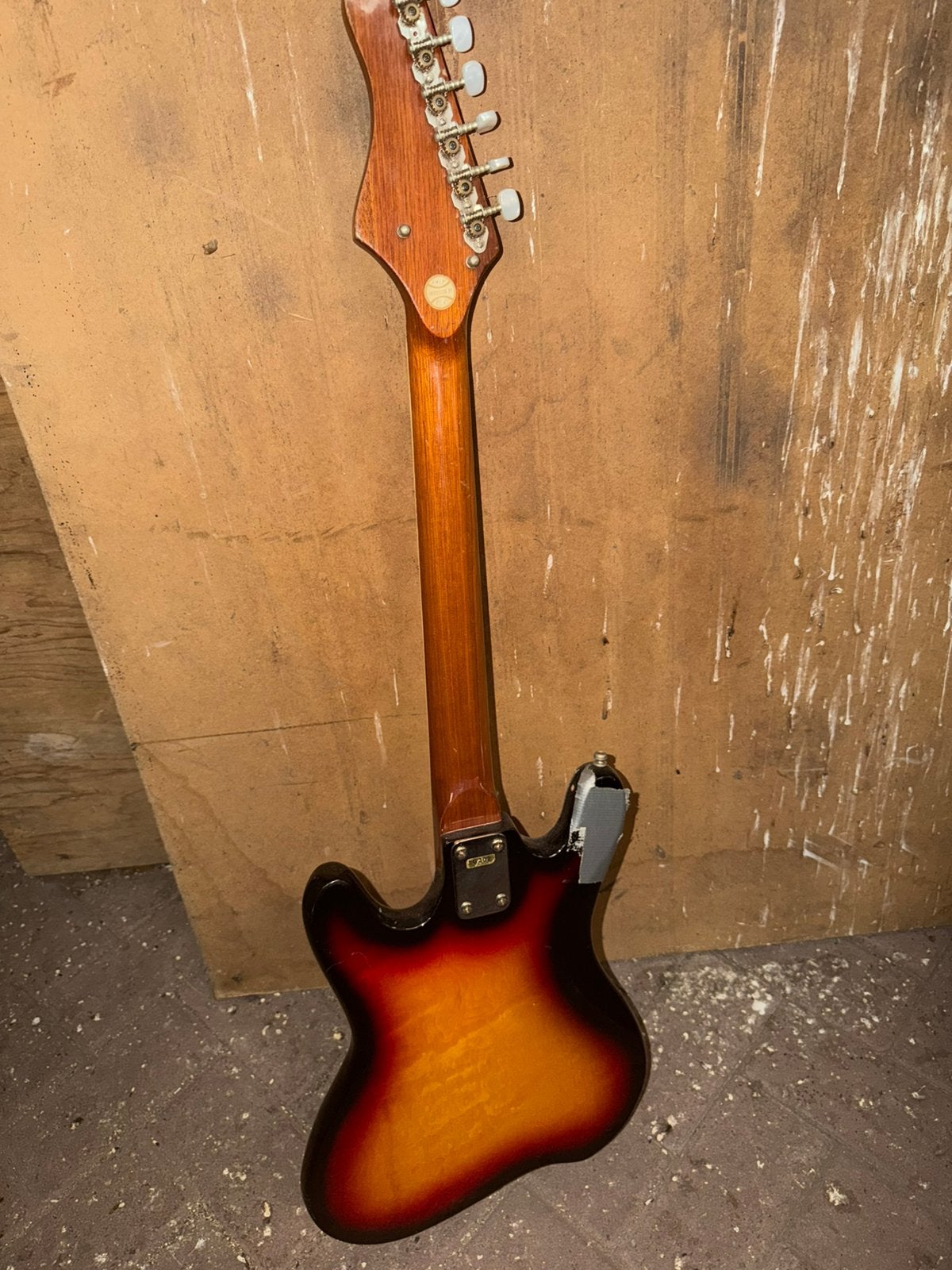Vintage Horugel Elektrische Gitaar – Jaren ’70 – Korea, Ophalen, Zo goed als nieuw, Solid body, Overige merken