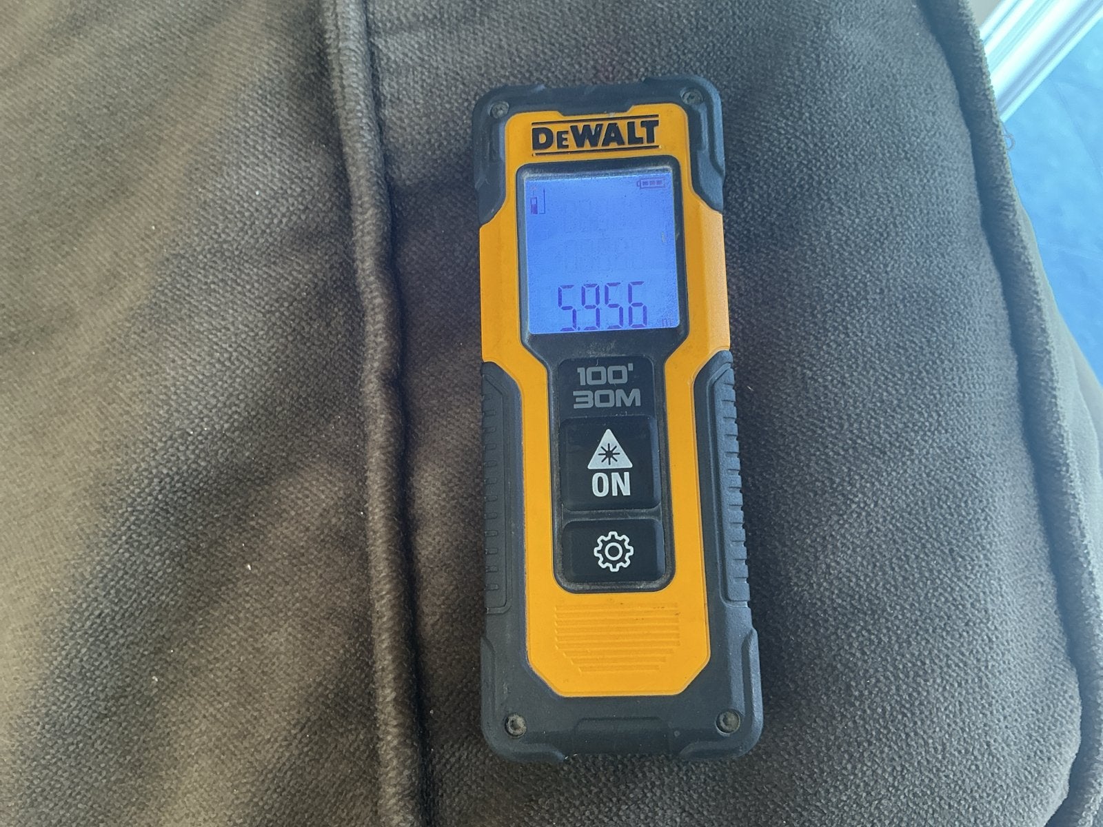 Dewalt DWHT 77100 xj Afstandsmeter met afwijking, Ophalen, Gebruikt, Afstand