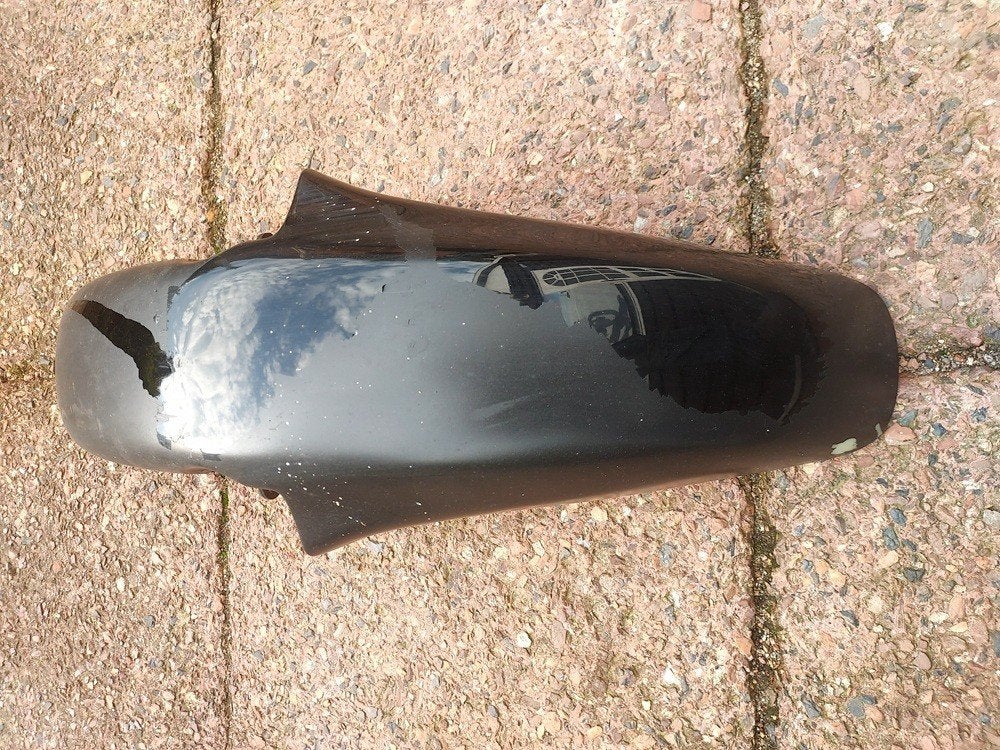 Honda XL600V Transalp voorspatborden XL 650 V zwart rood, Verzenden