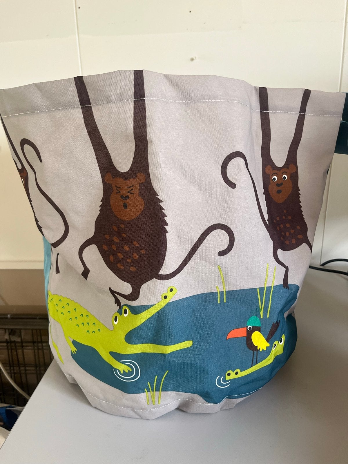 IKEA Djungelskog Opbergmand - Jungle Dieren, Huis en Inrichting, Ophalen, Meerkleurig, Overige stijlen, Zo goed als nieuw