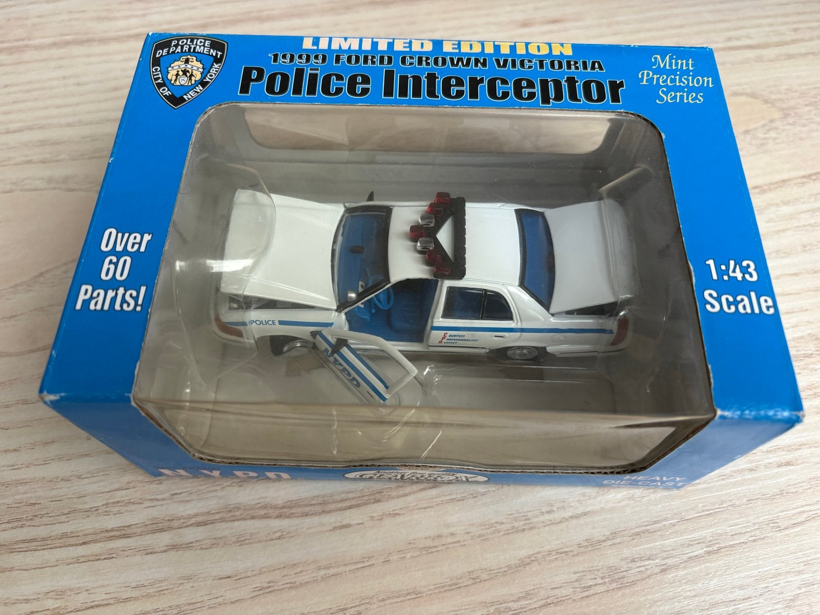 Gearbox Collectible 1999 Ford Crown Victoria NYPD Politie, Ophalen of Verzenden, Nieuw, Auto, Overige merken